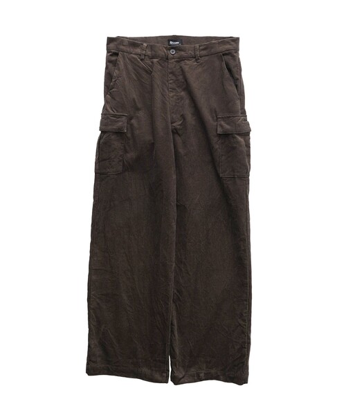 Subciety（サブサエティ）の「Corduroy cargo slacks（カーゴパンツ・メンズ・ブラック/ブラウン・MEDIUM/LARGE/X-LARGE/X-SMALL/SMALL）」の11枚目の写真