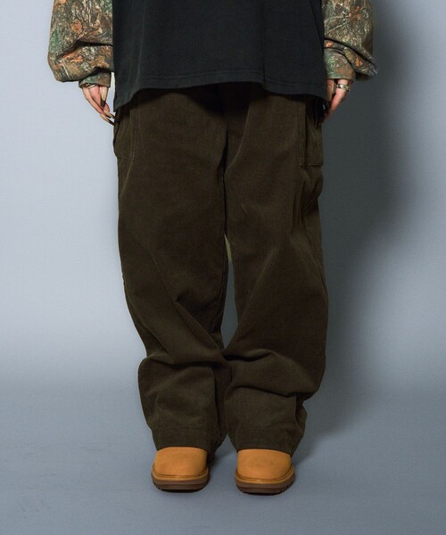 Subciety（サブサエティ）の「Corduroy cargo slacks（カーゴパンツ・メンズ・ブラック/ブラウン・MEDIUM/LARGE/X-LARGE/X-SMALL/SMALL）」の16枚目の写真
