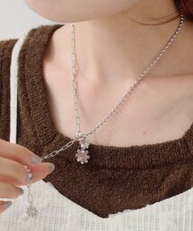 Kastane | 【fiw.】フラワータイネックレス(ネックレス)