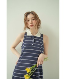 LILY BROWN（リリーブラウン）の「【WEB限定カラー】アメスリポロワンピース（ワンピース）」
