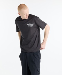 NB GREY グラフィックロゴショートスリーブTシャツ