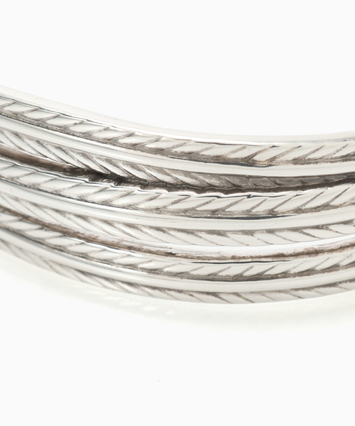 417 EDIFICE(フォーワンセブンエディフィス)の「PHILIPPE AUDIBERT3Tziziri bracelet L brass silver(ブレスレット・メンズ・その他・FREE)」の2枚目の写真
