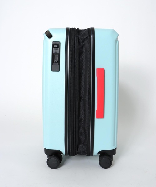 Out n About(アウトナバウト)の「【TRANSIT LOUNGE/トランジット ラウンジ】別注 CARRY CASE 40L 機内持ち込み可能(スーツケース/キャリーバッグ・レディース・チャコールグレー/ピンク/ミント・FREE)」の13枚目の写真