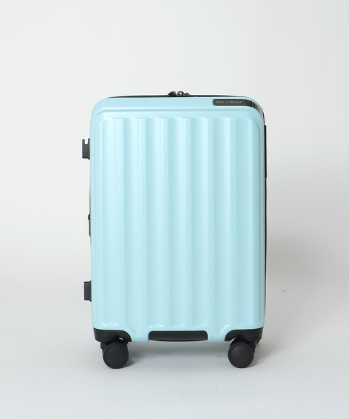 Out n About(アウトナバウト)の「【TRANSIT LOUNGE/トランジット ラウンジ】別注 CARRY CASE 40L 機内持ち込み可能(スーツケース/キャリーバッグ・レディース・チャコールグレー/ピンク/ミント・FREE)」の12枚目の写真