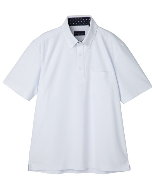TOKYO SHIRTS(トウキョウシャツ)の「【通販限定】 ビズポロ ポロシャツ コンフォートドライ 半袖 メンズ(ポロシャツ・メンズ・ホワイト・XL/S/L/LL/M)」の1枚目の写真
