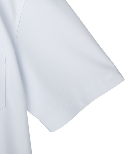 TOKYO SHIRTS(トウキョウシャツ)の「【通販限定】 ビズポロ ポロシャツ コンフォートドライ 半袖 メンズ(ポロシャツ・メンズ・ホワイト・XL/S/L/LL/M)」の4枚目の写真