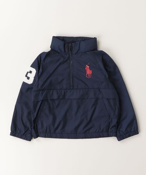 POLO RALPH LAUREN CHILDRENSWEAR(ポロ ラルフ ローレン チルドレンズウェア)の「Big Pony パッカブル フーデッド ジャケット(その他アウター・キッズ・ネイビー系1・4/6/3/7)」の4枚目の写真