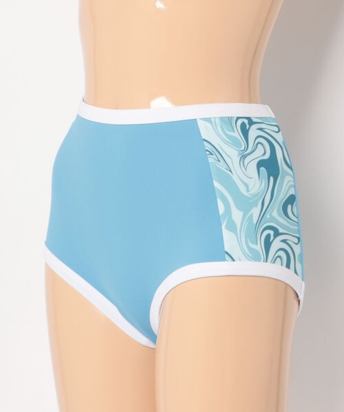 Hurley (ハーレー)の「【Hurley:ハーレー】レディーススイムウェアストレッチボトムス ハイウエストタイプ PIPING SWIMWEAR BOTTOM(水着・レディース・ブルー/ピンク/ブラック/カーキブラウン・SMALL/LARGE/MEDIUM)」の15枚目の写真