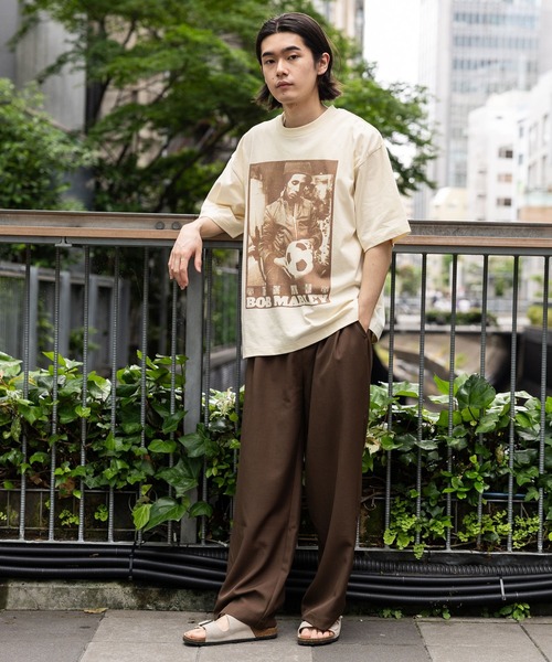 BAYFLOW(ベイフロー)の「【Bob Marley(ボブ・マーリー)】プリントTシャツ(Tシャツ/カットソー・メンズ・チャコール/アイボリー・LARGE/MEDIUM)」の15枚目の写真