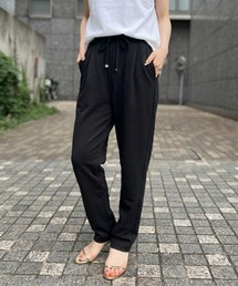 【一部店舗限定】【追加】アクアジャージテーパードパンツ