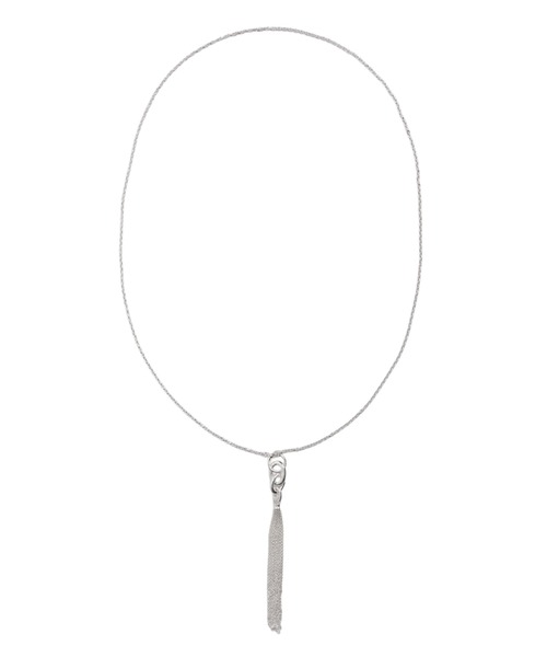 YArKA（ヤーカ）の「【YArKA/ヤーカ】tassel arrange necklace [frtya1] / タッセルネックレス（ネックレス・メンズ・シルバー・FREE）」の4枚目の写真