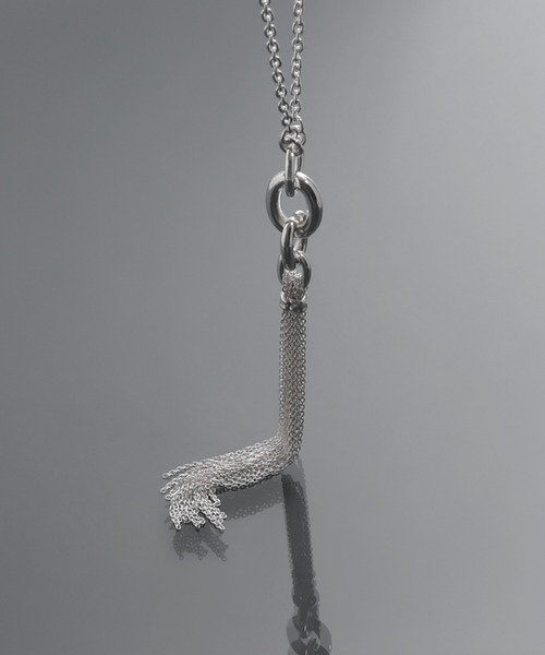 YArKA（ヤーカ）の「【YArKA/ヤーカ】tassel arrange necklace [frtya1] / タッセルネックレス（ネックレス・メンズ・シルバー・FREE）」の2枚目の写真