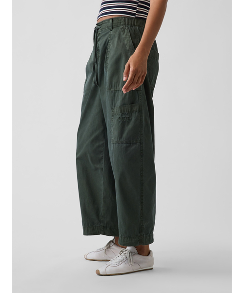 GAP(ギャップ)の「ミッドライズ バギーバレル パラシュートパンツ(その他パンツ・レディース・ブラック/ブラウン/その他・S/XS/M/L/XXS)」の7枚目の写真