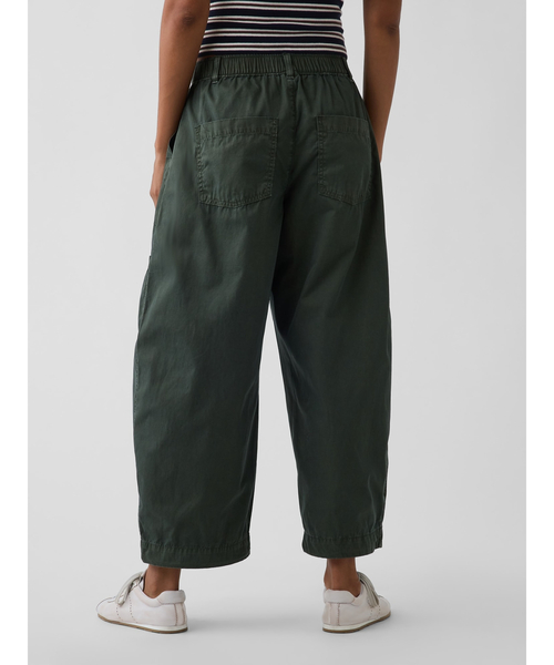 GAP(ギャップ)の「ミッドライズ バギーバレル パラシュートパンツ(その他パンツ・レディース・ブラック/ブラウン/その他・S/XS/M/L/XXS)」の10枚目の写真
