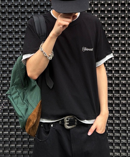 Футболка LAYERED SLUB — слоёная слаба ткань