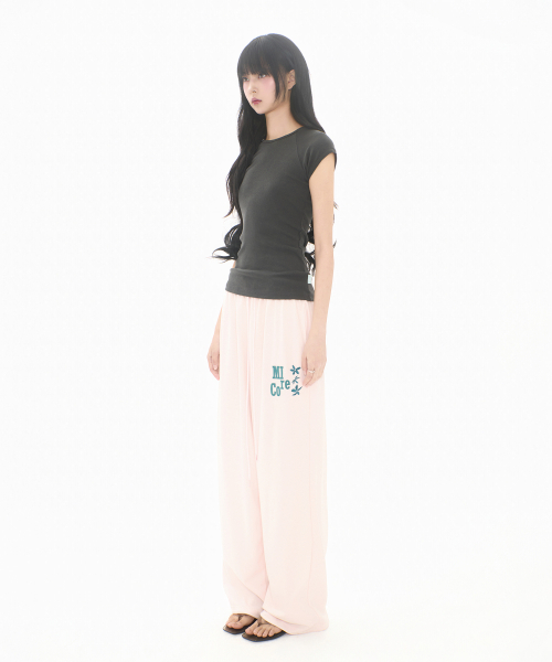 MIRECO(ミレコ)の「PIGMENT SLIM T CHARCOAL(Tシャツ/カットソー・レディース・その他・FREE)」の3枚目の写真
