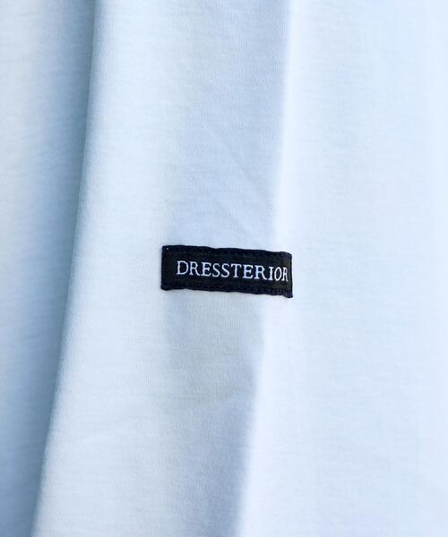DRESSTERIOR(ドレステリア)の「【接触冷感/抗菌防臭/消臭】ICE CLEAR COTTON クルーネックロンT(Tシャツ/カットソー・メンズ・ブラウン系その他/ホワイト/ブラック・91/90/92/94)」の13枚目の写真