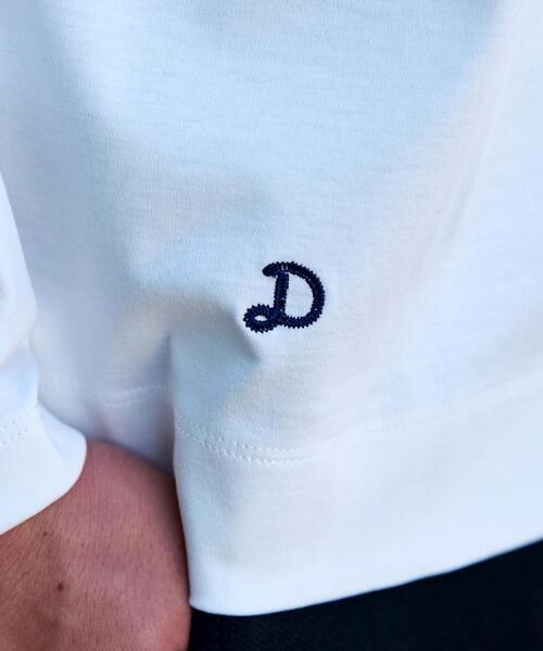 DRESSTERIOR(ドレステリア)の「【接触冷感/抗菌防臭/消臭】ICE CLEAR COTTON クルーネックロンT(Tシャツ/カットソー・メンズ・ブラウン系その他/ホワイト/ブラック・91/90/92/94)」の14枚目の写真