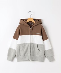SHIPS | SHIPS KIDS:80～90cm / ロゴ フード ジップ パーカ(パーカー)