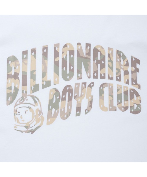 BILLIONAIRE BOYS CLUB（ビリオネア・ボーイズ・クラブ）の「COTTON T-SHIRT_B CAMO ARCH LOGO（Tシャツ/カットソー・メンズ・その他1/その他2/その他3/その他4・SMALL/MEDIUM/LARGE/X-LARGE）」の9枚目の写真