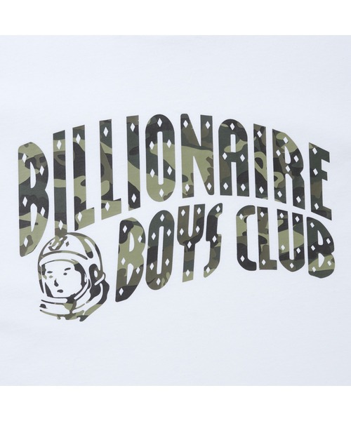BILLIONAIRE BOYS CLUB（ビリオネア・ボーイズ・クラブ）の「COTTON T-SHIRT_B CAMO ARCH LOGO（Tシャツ/カットソー・メンズ・その他1/その他2/その他3/その他4・SMALL/MEDIUM/LARGE/X-LARGE）」の10枚目の写真