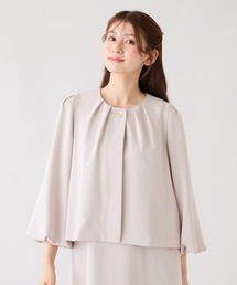 【セットアップ対応】【接触冷感/シワになりにくい】バックタックジャケット