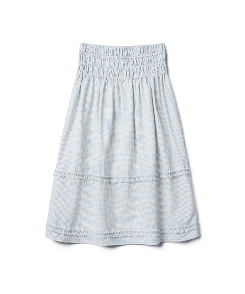 TTUDEMENT(トュードメント)の「CHECK TIERED SKIRT_IVORY(スカート・レディース・その他・SMALL/MEDIUM)」の4枚目の写真