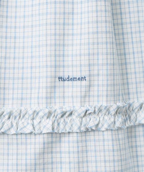 TTUDEMENT(トュードメント)の「CHECK TIERED SKIRT_IVORY(スカート・レディース・その他・SMALL/MEDIUM)」の6枚目の写真