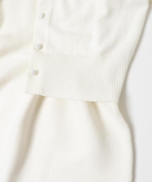 URBAN RESEARCH ROSSO WOMEN(アーバンリサーチ ロッソ)の「『WEB/一部店舗限定』フォルムニットアンサンブル(ニット/セーター・レディース・ホワイト/ネイビー・FREE)」の21枚目の写真