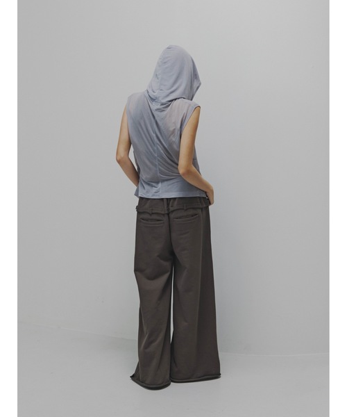 Katrin TOKYO(カトリーントーキョー)の「sweat buggy pants(スウェットパンツ・レディース・チャコールグレー/ヘザーグレー・FREE/XS)」の16枚目の写真