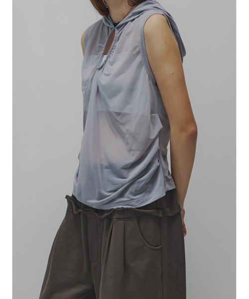 Katrin TOKYO(カトリーントーキョー)の「sweat buggy pants(スウェットパンツ・レディース・チャコールグレー/ヘザーグレー・FREE/XS)」の21枚目の写真