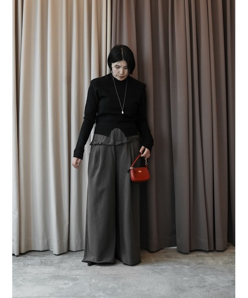 Katrin TOKYO(カトリーントーキョー)の「sweat buggy pants(スウェットパンツ・レディース・チャコールグレー/ヘザーグレー・FREE/XS)」の22枚目の写真