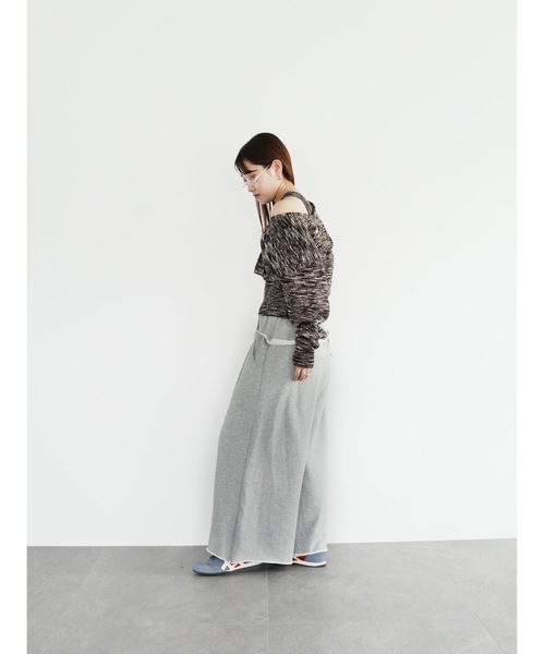 Katrin TOKYO(カトリーントーキョー)の「sweat buggy pants(スウェットパンツ・レディース・チャコールグレー/ヘザーグレー・FREE/XS)」の9枚目の写真