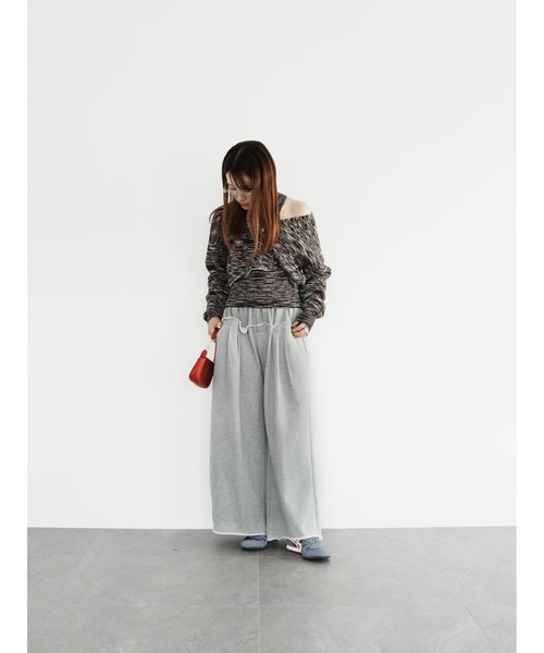 Katrin TOKYO(カトリーントーキョー)の「sweat buggy pants(スウェットパンツ・レディース・チャコールグレー/ヘザーグレー・FREE/XS)」の10枚目の写真