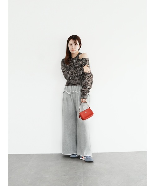 Katrin TOKYO(カトリーントーキョー)の「sweat buggy pants(スウェットパンツ・レディース・チャコールグレー/ヘザーグレー・FREE/XS)」の11枚目の写真