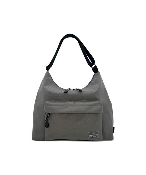ROOTOTE(ルートート)の「ルートート / ショルダーバッグ ボディバッグ A4 撥水 軽量 ワンショルダー SC.トライアングル.リップストップ-A(トートバッグ・レディース・ブラック/チャコールグレー/カーキ/ブラウン・FREE)」の5枚目の写真
