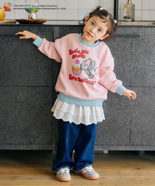 apres les cours(アプレレクール)の「レース巻きスカート(スカート・キッズ・オフホワイト・130/110/90)」の8枚目の写真