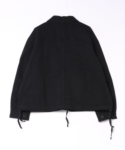 MAISON CLUB(メゾンクラブ)の「【MAISON CLUB】Cotton Hunting Single Jacket / コットンハンティングシングルジャケット SNF(その他アウター・メンズ・ブラック・XL/L)」の18枚目の写真