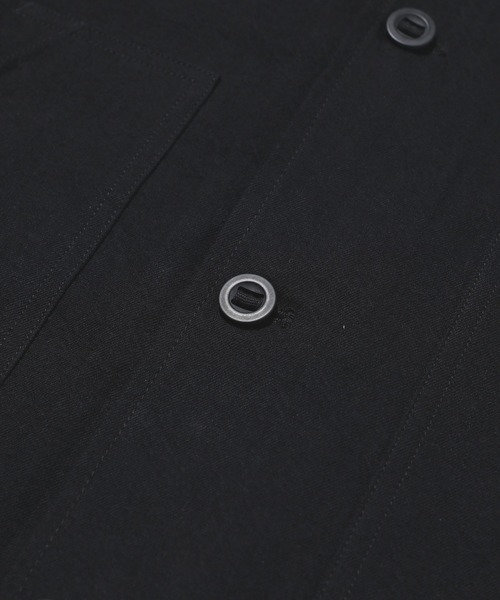 MAISON CLUB(メゾンクラブ)の「【MAISON CLUB】Cotton Hunting Single Jacket / コットンハンティングシングルジャケット SNF(その他アウター・メンズ・ブラック・XL/L)」の15枚目の写真