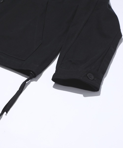 MAISON CLUB(メゾンクラブ)の「【MAISON CLUB】Cotton Hunting Single Jacket / コットンハンティングシングルジャケット SNF(その他アウター・メンズ・ブラック・XL/L)」の17枚目の写真