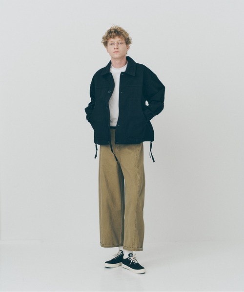 MAISON CLUB(メゾンクラブ)の「【MAISON CLUB】Cotton Hunting Single Jacket / コットンハンティングシングルジャケット SNF(その他アウター・メンズ・ブラック・XL/L)」の11枚目の写真