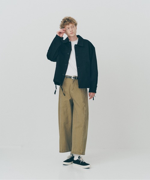 MAISON CLUB(メゾンクラブ)の「【MAISON CLUB】Cotton Hunting Single Jacket / コットンハンティングシングルジャケット SNF(その他アウター・メンズ・ブラック・XL/L)」の12枚目の写真