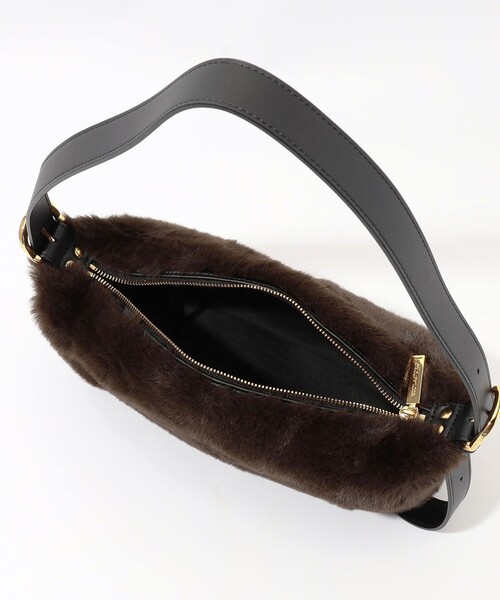 VIOLAd'ORO（ヴィオラドーロ）の「VIOLAd'ORO FUR SHOULDER バッグ（ショルダーバッグ・レディース・ダークブラウン・FREE）」の10枚目の写真