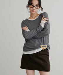 レイヤードシアーパックTシャツ《WEB限定カラーあり》