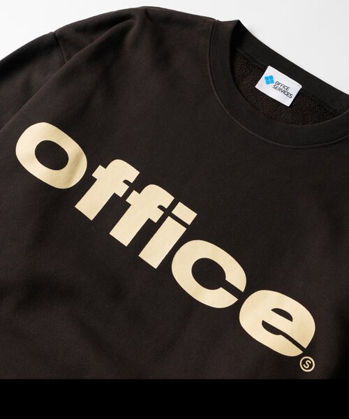 WHO'S WHO gallery(フーズフーギャラリー)の「【OFFICE SERVICES】OFFICEクルースウェット(スウェット・レディース・ネイビー/ブラウン・FREE)」の4枚目の写真