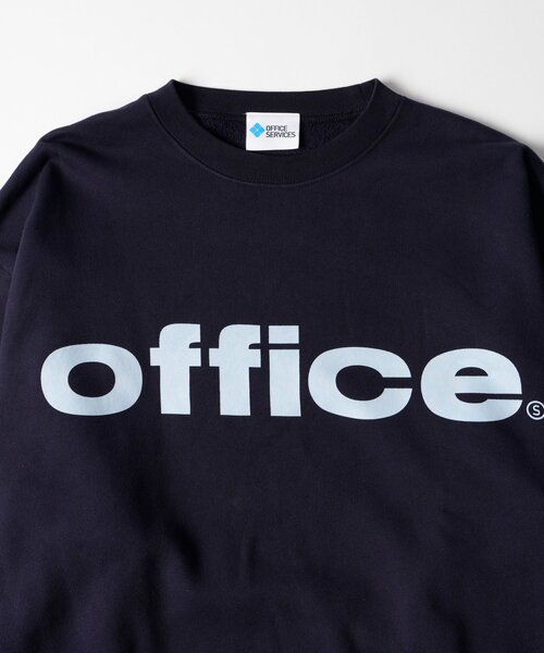 WHO'S WHO gallery(フーズフーギャラリー)の「【OFFICE SERVICES】OFFICEクルースウェット(スウェット・レディース・ネイビー/ブラウン・FREE)」の6枚目の写真