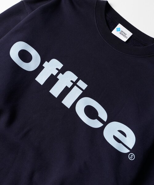 WHO'S WHO gallery(フーズフーギャラリー)の「【OFFICE SERVICES】OFFICEクルースウェット(スウェット・レディース・ネイビー/ブラウン・FREE)」の8枚目の写真