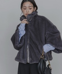 Eimee Law | ミンクファー スタンドネックショートコート(その他アウター)