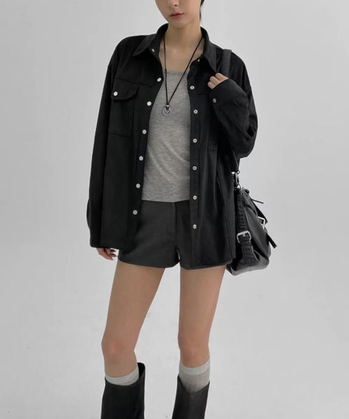 Miniministore(ミニミニストア)の「2WAY ワンショルダーバッグ 大容量(ショルダーバッグ・レディース・シルバーグレー/ブラック/ホワイト・FREE)」の10枚目の写真