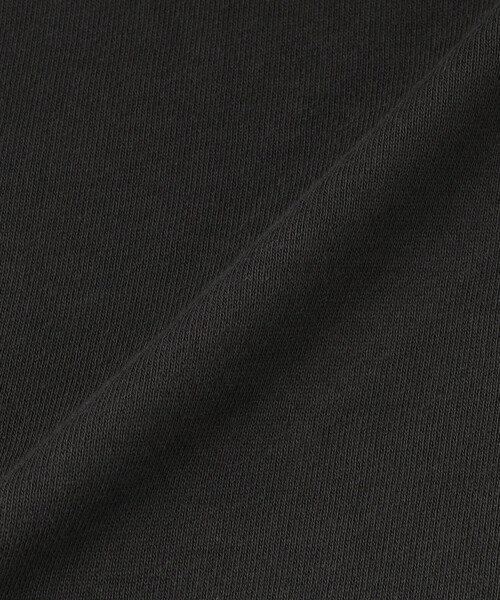 Purple&Yellow(パープルアンドイエロー)の「ハンバーガープリント 裏毛プルオーバー(Tシャツ/カットソー・メンズ・オートミール/チャコール・S/L/M)」の3枚目の写真